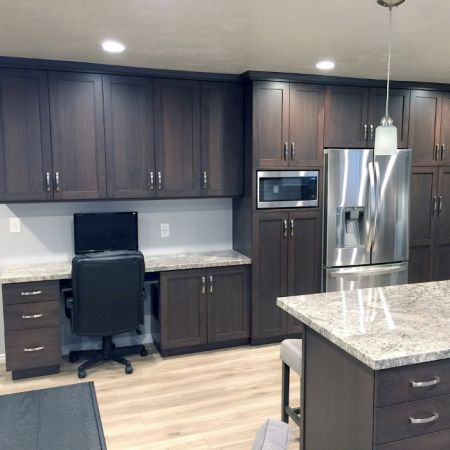 Shaker Doors - Walnut with Stain