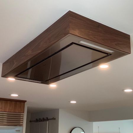 Custom Ceiling Mounted Hood