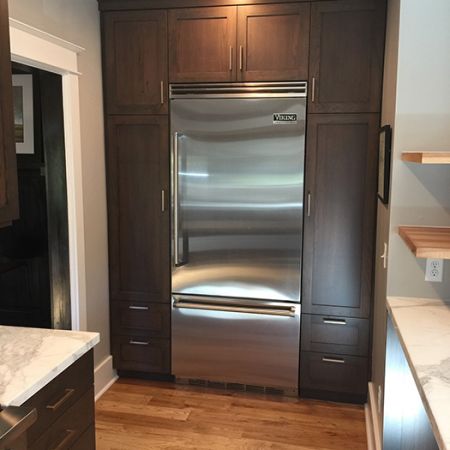 Stained walnut - Shaker Doors